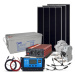 Solární sestava ostrovní SOLARFAM 510Wp, 12V, baterie 200Ah, měnič 230VAC 1000W