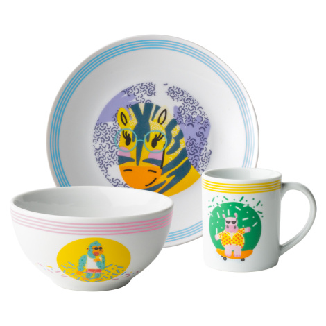 Dětská porcelánová sada 3-dílná — Jungle Patrol - 450514