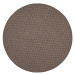 Vopi koberce Kusový koberec Toledo cognac kruh - 200x200 (průměr) kruh cm