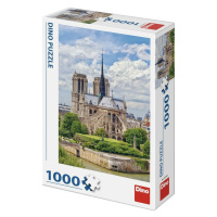 Puzzle Katedrála Notre-Dame 1000 dílků - Dino