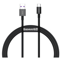 Kabel Baseus Superior Series USB na USB-C, 66W, 1m (černý)