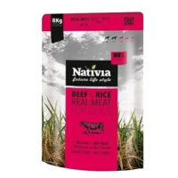 Nativia Real Meat - Beef & Rice 8 kg