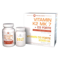 Pharma Activ Vitamin K2 MK7 + D3 Forte 125 tablet + Vitamin D3 Forte 2000I.U. 30 tablet