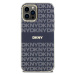 Zadní kryt DKNY PC/TPU Repeat Pattern Tonal Stripe Magsafe pro Apple iPhone 12/12 Pro, modrá