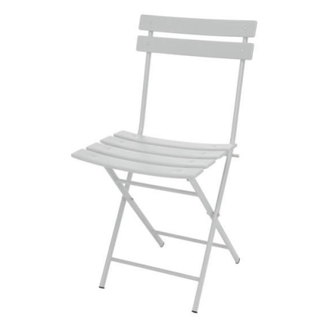 Židle zahradní kov bílá 80cm Koopman