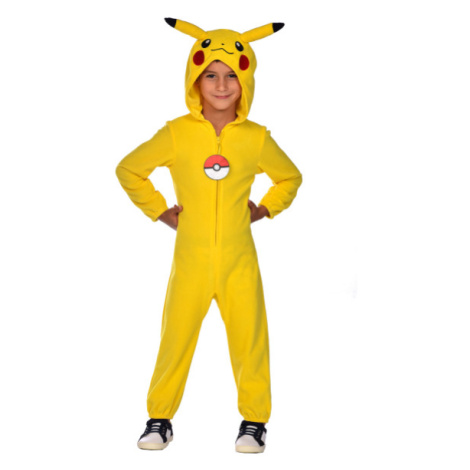 Amscan Detský kostým - Pikachu overal Velikost - děti: XL