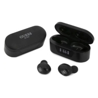 Sluchátka Guess GUTWST31EK TWS Bluetooth Headphones + Docking Station Black (GUTWST31EK)