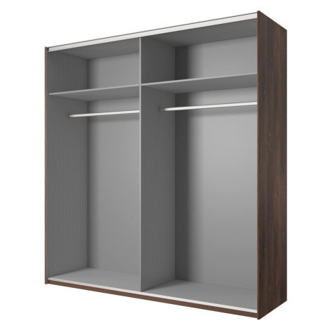 Dvoudveřová šatní skříň se zrcadlem do ložnice Sigma - Helvetia