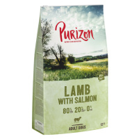 Purizon granule, 10 + 2 kg zdarma - Adult 80:20:0 jehněčí s lososem - bez obilovin