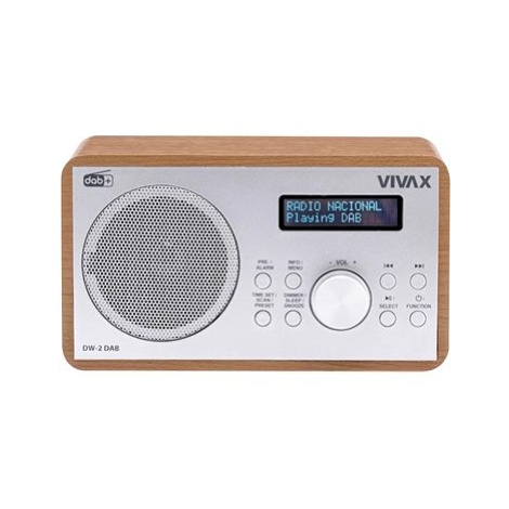 VIVAX DW-2 DAB Brown