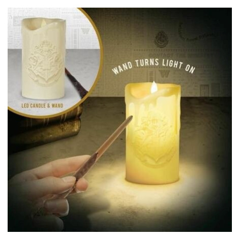 Světlo Harry Potter - svíce s hůlkou PALADONE