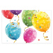 HeliumKing Oslava Třpytivé balóny pro 8 osob mix