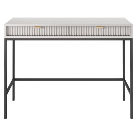 Toaletní stolek Nova (T104), konzole do předsíně, šedá/černá Piaski