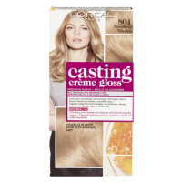 L'Oréal Paris Casting Creme Gloss semipermanentní barva na vlasy 801 mandlová, 48+72+60ml