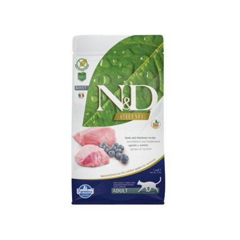 N&D PRIME CAT Adult Lamb & Blueberry 1,5kg