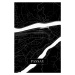 Mapa Passau black, POSTERS, 26.7 × 40 cm