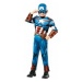 Kostým Avengers: Captain America Deluxe - vel.M