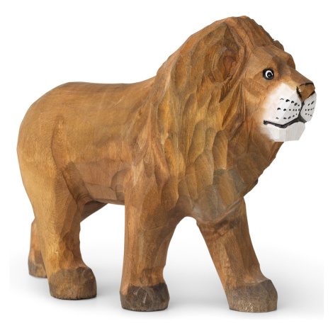 Ferm Living designové dřevěné hračky Animal Lion