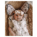 Babysteps Roztomilý dětský dekorační polštářek MOTÝL Zvolte rozměr: Klasický 42 x 32 cm