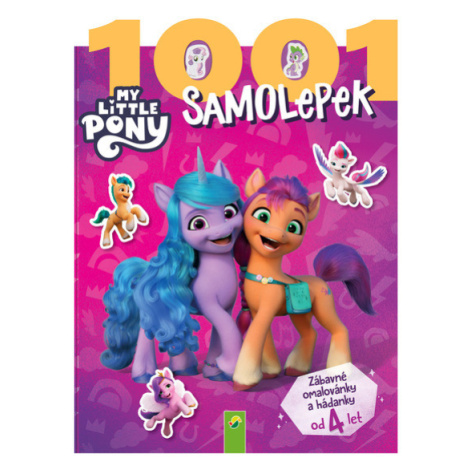 Dětská kniha hádanek a samolepek (My Little Pony, 1001 samolepek)
