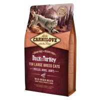Carnilove Duck and Turkey Large Breed Cats – Muscles, Bones, Joints 2kg