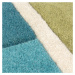 Flair Rugs koberce Ručně všívaný kusový koberec Illusion Piano Green/Multi Rozměry koberců: 120x