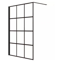 Sprchová zástěna WALK-IN Metro 130x195 black