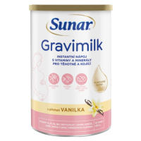 SUNAR Gravimilk s příchutí vanilky pro těhotné a kojící ženy 450 g