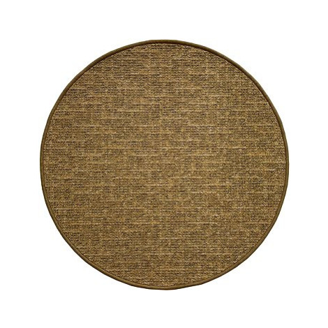 Kusový koberec Alassio zlatohnědá kruh 120 cm Vopi