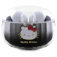Hello Kitty True Wireless Kitty Head Logo bezdrátová sluchátka černá