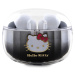 Hello Kitty True Wireless Kitty Head Logo bezdrátová sluchátka černá