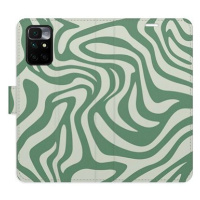 iSaprio Flip pouzdro Zebra Green 02 pro Xiaomi Redmi 10