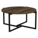 Sofahouse Designový konferenční stolek Palti 68 cm vzor ořech