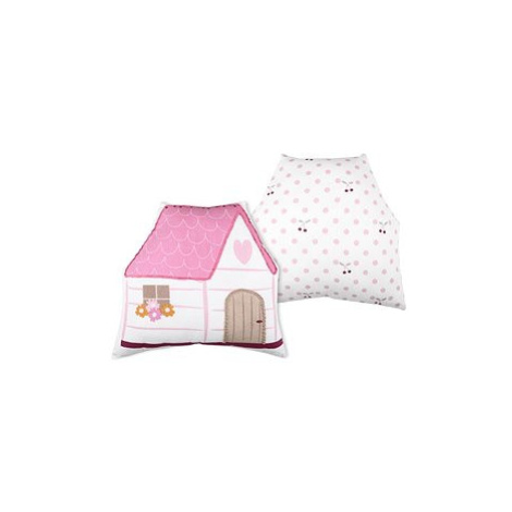 Lovely Casa Dětský polštář domeček Matty 43 × 32 cm