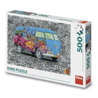 Dino HIPPIES VW 500 Puzzle