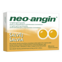 Neo-angin šalvěj pastilky 24