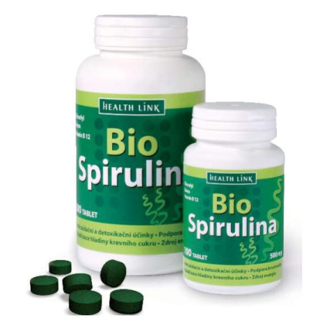 Health Link Bio Spirulina 500 mg 100 tbl.