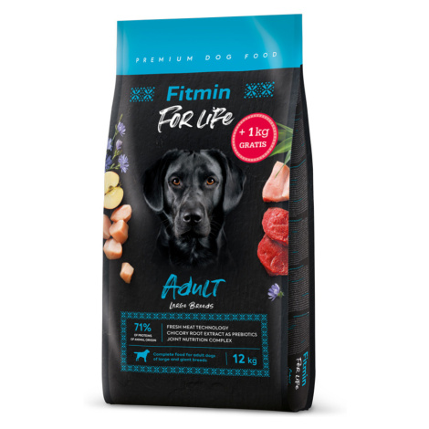 Fitmin Dog for Life, 12 + 1 kg zdarma - Adult Large Breeds