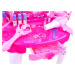 mamido Dětský kosmetický stolek se zrcadlem růžový