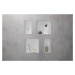 Hansgrohe 56057700 - Výklenek do stěny s rámem, 30x15x10 cm, matná bílá