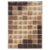 Berfin Dywany Kusový koberec Seher 3D 2615 Brown Beige - 140x190 cm
