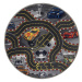 Vopi koberce Dětský kusový koberec Cars new kruh - 300x300 (průměr) kruh cm