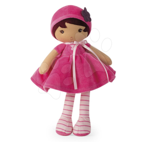 Kaloo panenka pro miminka Emma K Tendresse 32 cm růžových šatech z jemného textilu v dárkovém ba