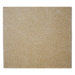 Vopi koberce Kusový koberec Color Shaggy béžový čtverec - 400x400 cm