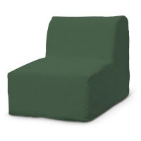 Dekoria Potah na křeslo Lycksele jednoduchý, Forest Green - zelená, fotel Lycksele, Cotton Panam
