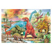 Puzzle pro děti Junior Dinosaurus Educa 100 dílů 13179 barevné