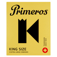 Primeros The King – extra velké kondomy (3 ks)