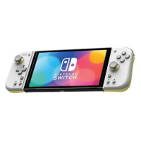 Hori Split Pad Compact - Light Grey/Yellow - Nintendo Switch