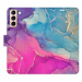 iSaprio flip pouzdro Colour Marble 02 pro Samsung Galaxy S21