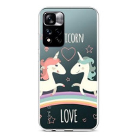 TopQ Xiaomi Redmi Note 11 Pro silikon Unicorn Love 68053